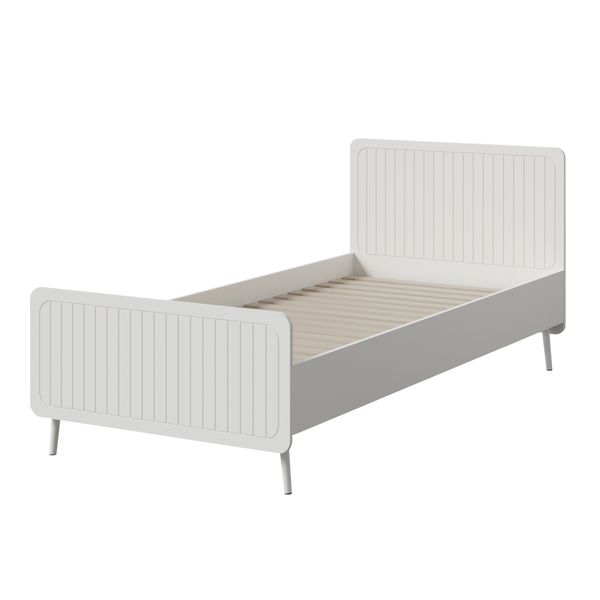 Łóżko sypialniane Chloe 90x200 Białe zdjęcie 1
