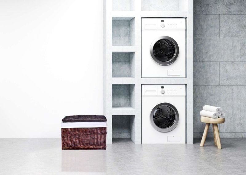 Kufer wiklinowy brązowy 105 L zdjęcie 5