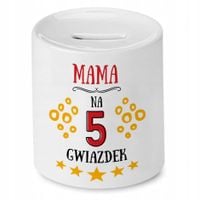 Skarbonka Dla Mamy Na Dzień Mamy Urodziny Prezent Z Nadrukiem Ze Zdjęciem