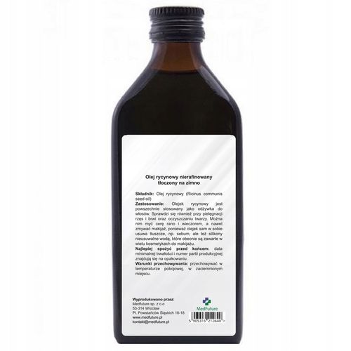 OLEJ RYCYNOWY 250 ml Nierafinowany Tłoczony na zimno NATURALNY Indie na Arena.pl
