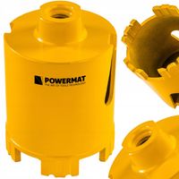 OTWORNICA DIAMENTOWA SEGMENTOWA 68MM WIERTŁO KORONKA DO PUSZEK BETONU M14
