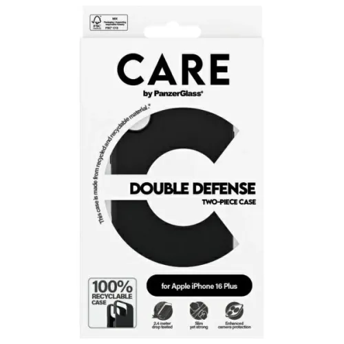 etui care by panzerglass feature double defense case na iphone 16 na Arena.pl