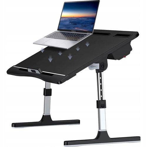 PODSTAWKA POD LAPTOPA STOLIK REGULOWANY SKŁADANY MOZOS GAME-SL2 na Arena.pl