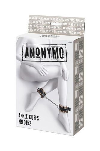 anonymo handcuffs, pu leather, print, 27 cm na Arena.pl