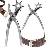 DZIURKACZ DO PASKA SKÓRY Pasków Rewolwerowy Obrotowy Do Dziurek 2-4,5mm