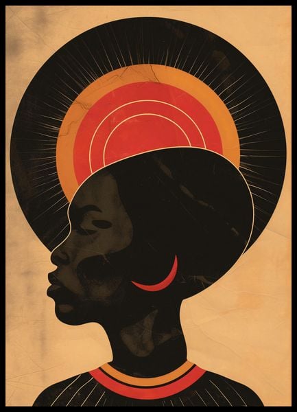 Plakat 50x70cm Gorące Promienie zdjęcie 2