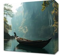 Obraz 40x40cm Samotność na Tafli