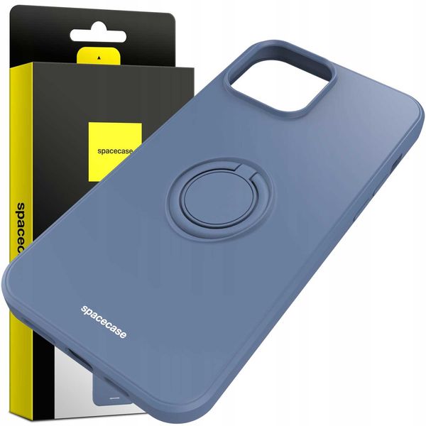 Spacecase Silicone Ring Iphone 13 Pro Max Blue zdjęcie 8