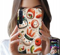 ETUI DO OPPO A91 - SŁODKIE UŚMIECHNIĘTE SUSHI OBUDOWA CASE