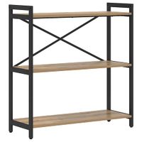 Półka na książki dąb artisan 80 x 30 x 83 cm