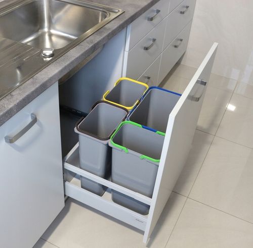 KOSZ sortownik na śmieci do szuflady szafki 20L na Arena.pl