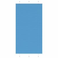 Roleta plisowana niebieska 105x200 cm Szerokość tkaniny 104,4cm