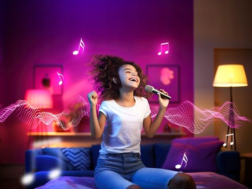 Smart Żarówka LED RGB E27 8.5W = 60W WiFi Rytm Muzyczny APP Lepro na Arena.pl