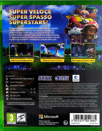 SONIC SUPERSTARS / XBOX / PL / NOWA na Arena.pl