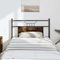 Wezgłowie łóżka, przydymiony dąb, 80 cm