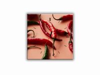 ZEGAR SZKLANY KWADRATOWY - Chilli