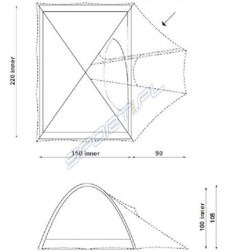 Namiot Hannah SERAK  S 2 na Arena.pl