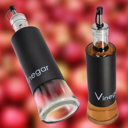 DOZOWNIK SZKLANY BUTELKA NA OLIWĘ OCET 320ml CZERŃ na Arena.pl