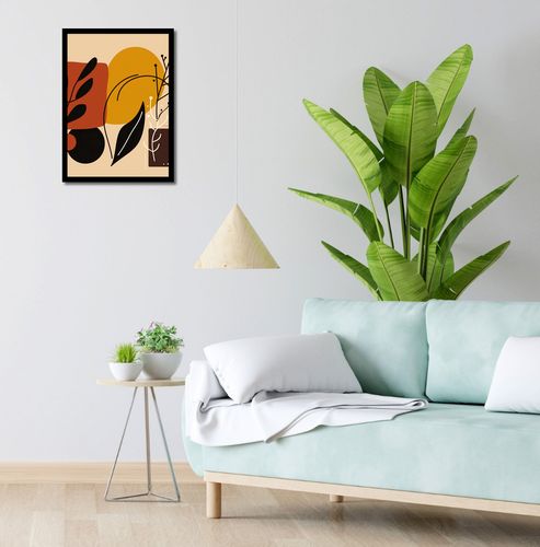 Plakat 40x55cm Ciepłe Kontury na Arena.pl