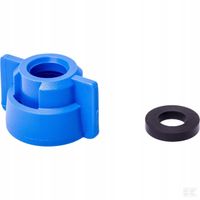 Pokrywka Dyszy,Bagnet,Ø12.6,Nieb.,Z Uszczelką,5szt