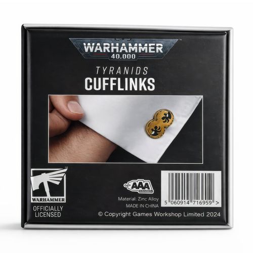 Tyranids | 5 cm | Metal | Gaming Cufflinks | Warhammer 40k na Arena.pl