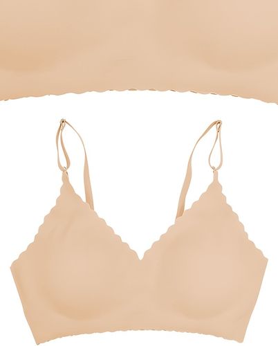 BIUSTONOSZ BEZSZWOWY Stanik Bez Zapięcia Haftek na Prezent Niewidoczny Beż na Arena.pl