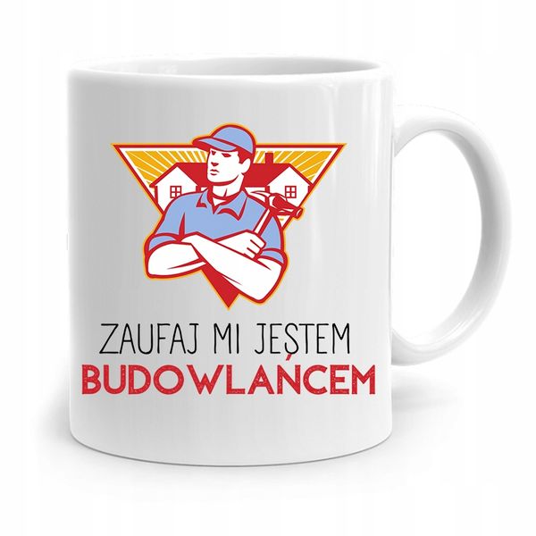 Kubek Dla Budowlańca Majstra Fachowca Kierownika Z Nadrukiem Ze Zdjęciem zdjęcie 1