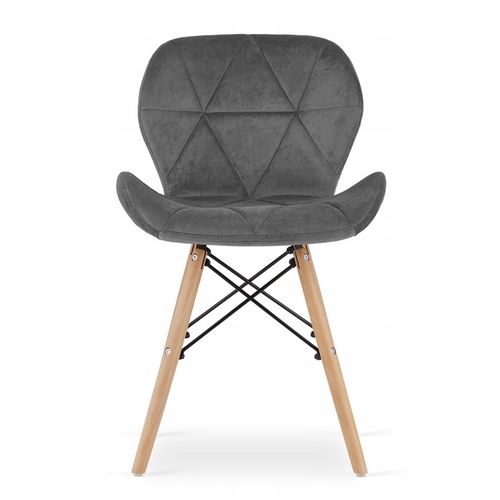 Stół Okrągły Biały Nowoczesny 4 Krzesła Szare Do Salonu Jadalni Kuchni na Arena.pl