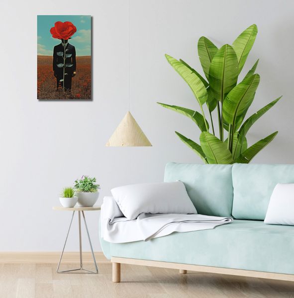 Obraz 30x50cm Obserwator zza Maku zdjęcie 2