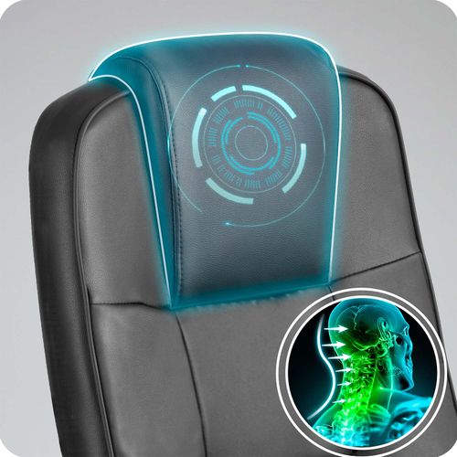 Fotel biurowy obrotowy Sofotel czarny na Arena.pl