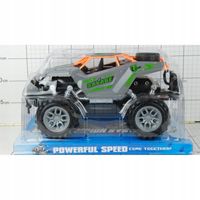 JEEP AUTO DUŻE KOŁA POD KLOSZEM