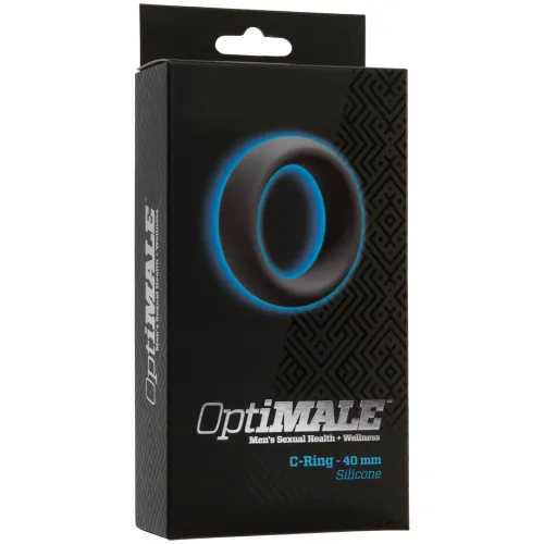 doc johnson optimale pierścień silikonowy 40mm czarny na Arena.pl