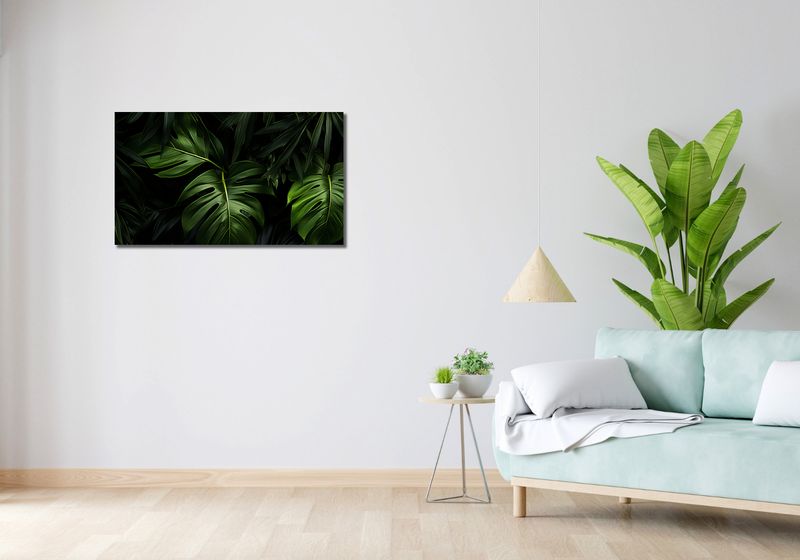 Obraz 90x50cm Zielony Szept zdjęcie 2