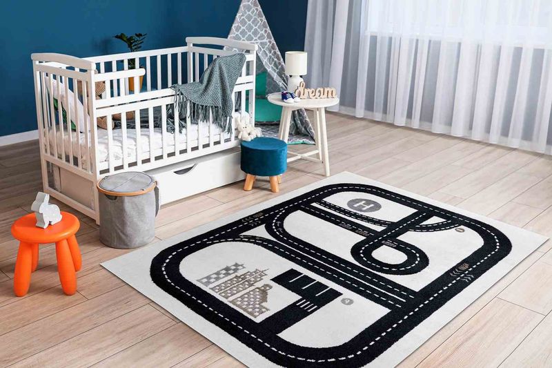 RUG/LU/BEO/TRACK/CREAM/80x150 zdjęcie 2