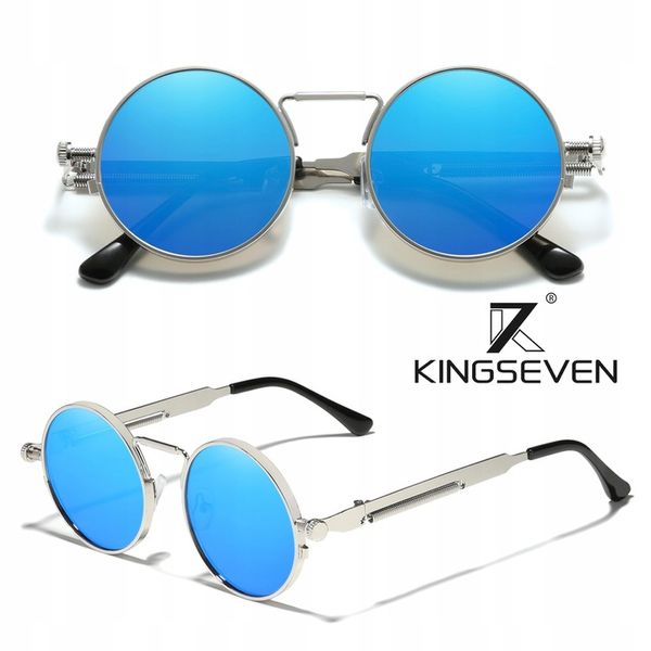 Okulary przeciwsłoneczne LENONKI STEAMPUNK UV400 zdjęcie 7