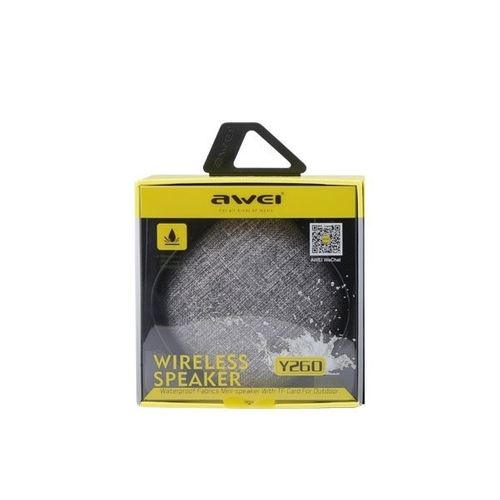 AWEI głośnik mini Bluetooth Y260 szary/grey na Arena.pl