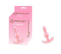 korek analny lovesecret t plug różowy 8,5 cm