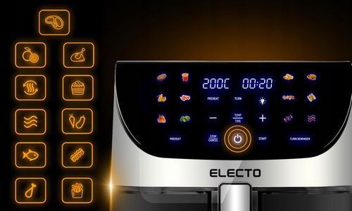 AIR FRYER FRYTKOWNICA BEZTŁUSZCZOWA DUŻA 8L 2000W APLIKACJA WIFI NA na Arena.pl