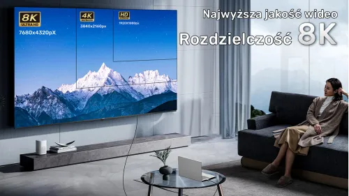 Unitek Kabel optyczny HDMI 2.1 AOC 8K 120Hz 30m na Arena.pl