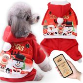 Ubranko przebranie dla psa świąteczne - XS