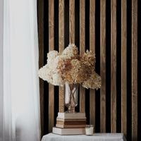 Tapeta LAMELE DREWNO Imitacja DESKI 3D Do Salonu