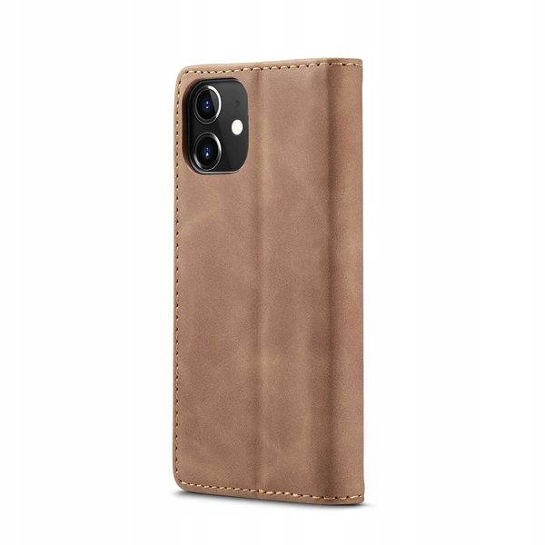 Spacecase Wallet Iphone 12 Mini Light Brown zdjęcie 9