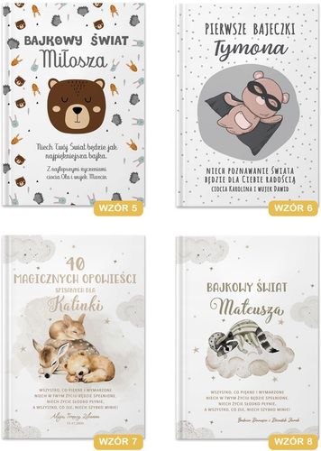 BAJKI dla dzieci Prezent na Dzień Dziecka Roczek Pamiątka Chrztu Z IMIENIEM na Arena.pl