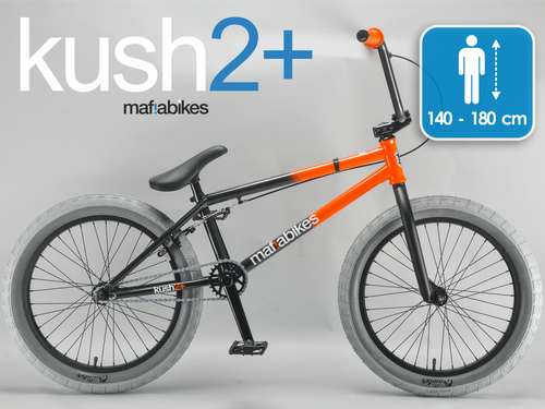 Rower BMX MAFIABIKES Kush2+ 20" Orange Flash na Arena.pl
