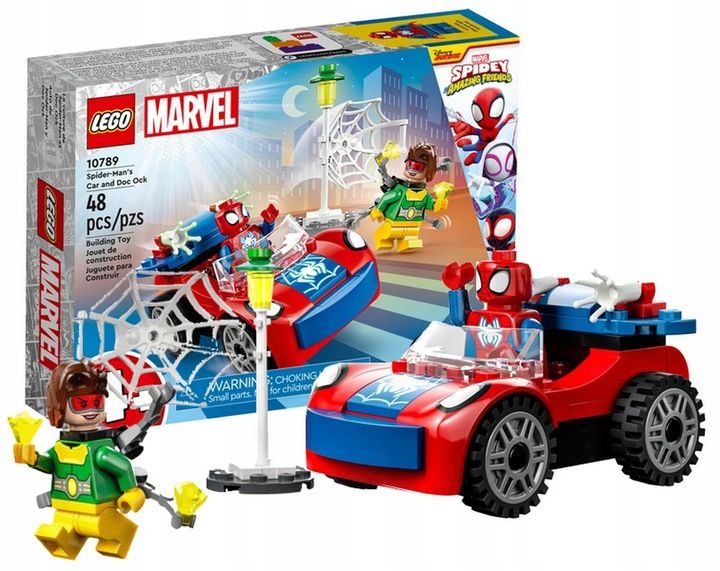 LEGO SPIDEY 10789 SAMOCHÓD SPIDER MANA I DOC OCK zdjęcie 1