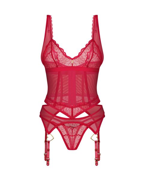 Cupide Desir Gorset I Stringi 2Xl/3Xl zdjęcie 3