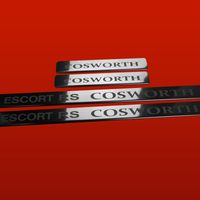 Listwa progowa FORD ESCORT MK7 ESCORT RS Stal nierdzewna 304 połysk 4szt