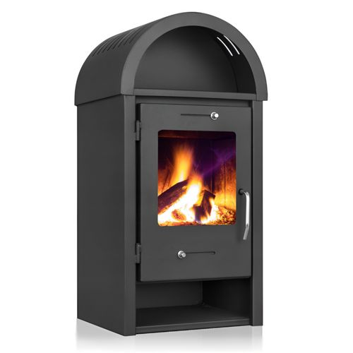 POLSKI piec stalowy wolnostojący ATLAS KOMINEK DUŻE palenisko ZESTAW RUR na Arena.pl