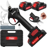 SEKATOR AKUMULATOROWY ELEKTRYCZNY OGRODOWY NOŻYCE 2x Li-Ion 21V DO