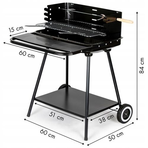Grill węglowy Modern Home 55 x 20 cm na Arena.pl